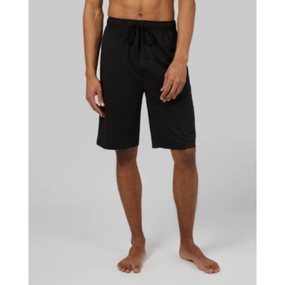 mens cool sleep short Black XL